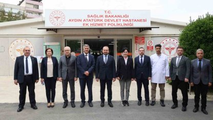 Aydın’da sağlık hizmetlerine yerinde değerlendirildi