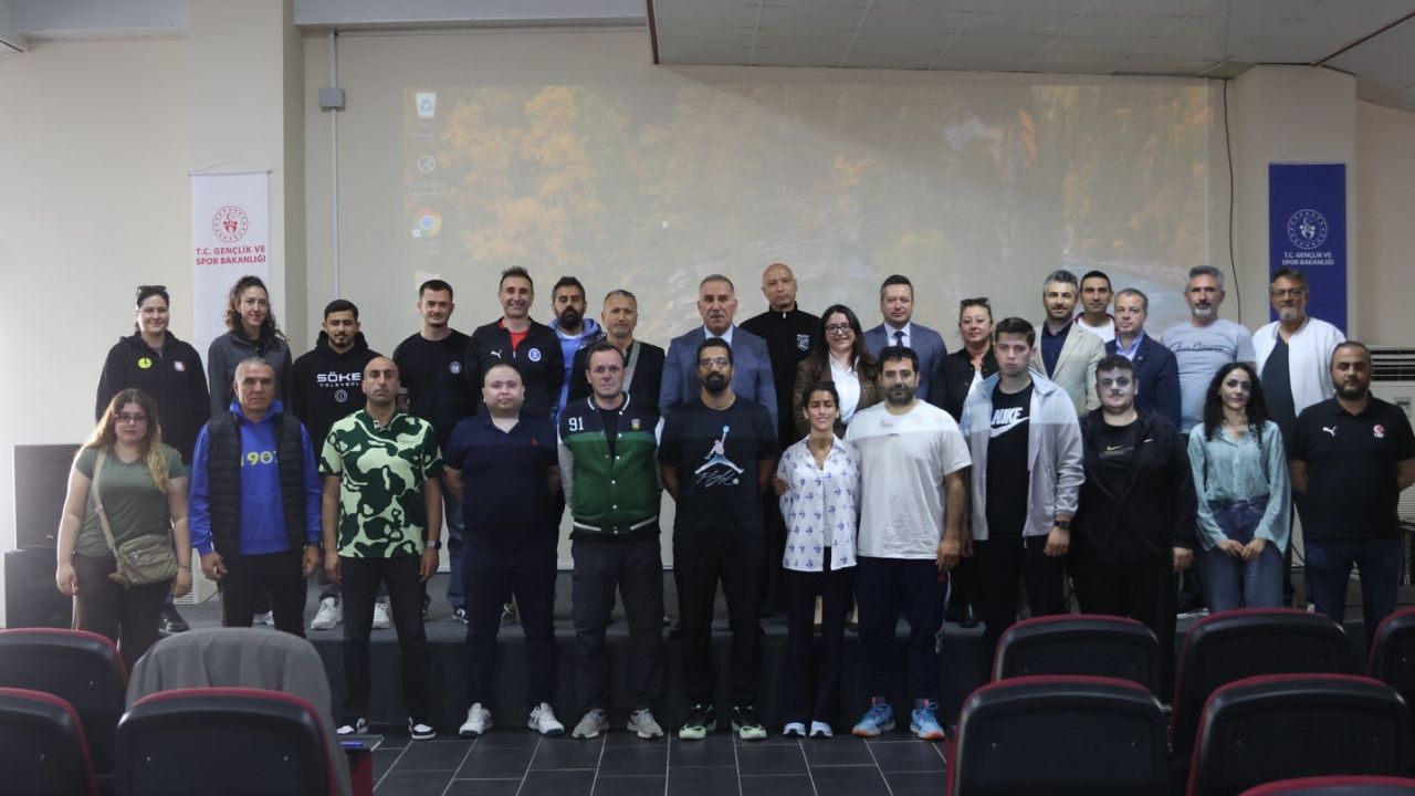 Aydın’da sporda şiddete karşı ortak akıl buluşması