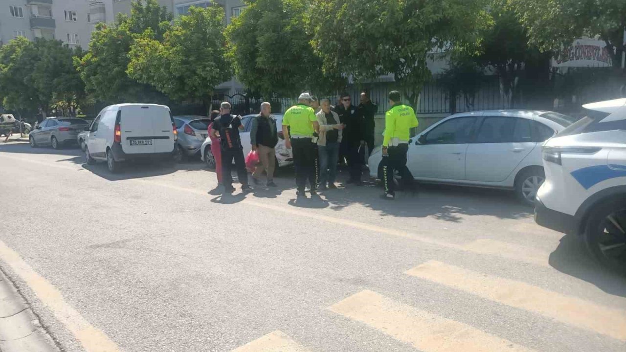 Aydın’da zincirleme kaza: 1 yaralı