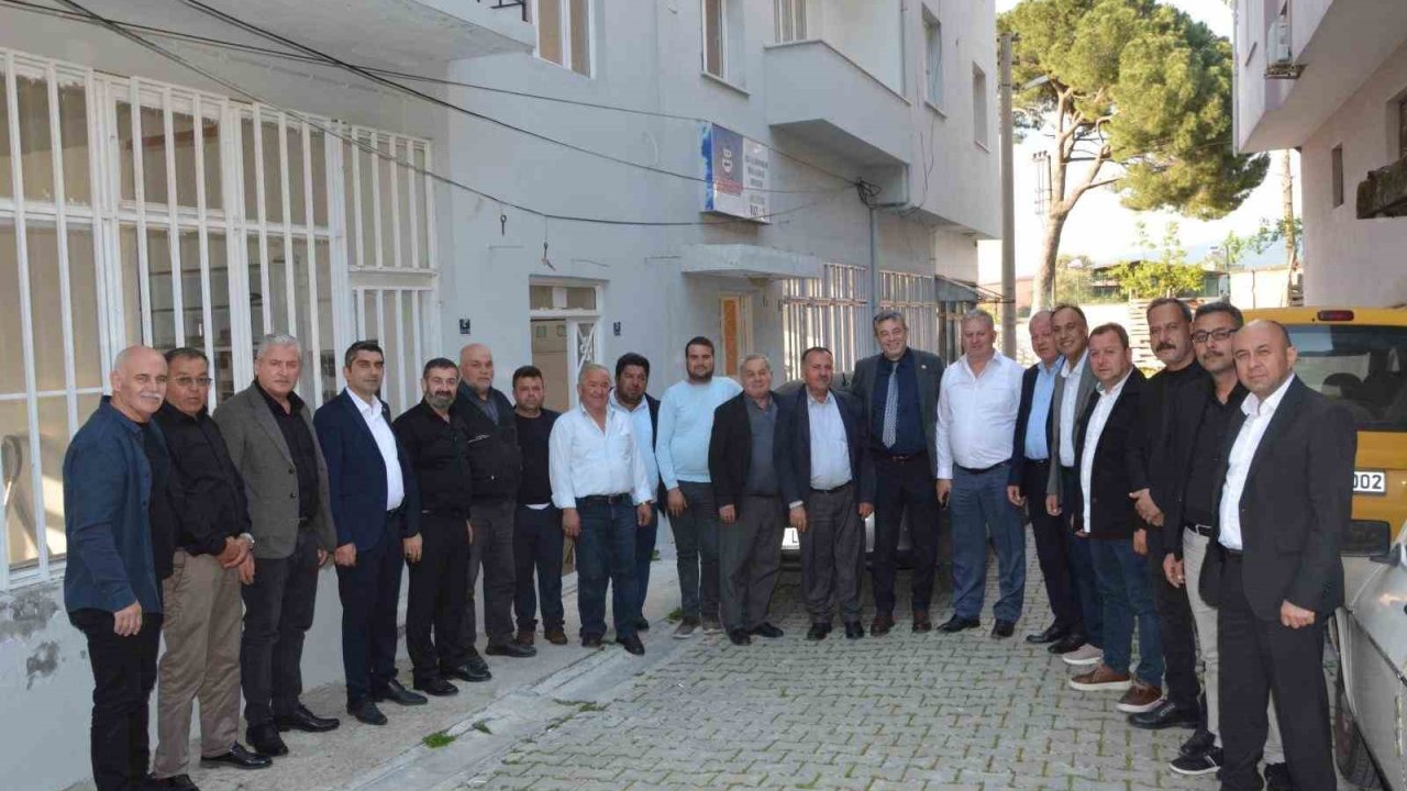 Başkan Künkcü, Karpuzlu ve Çine’de esnaflarla bir araya geldi