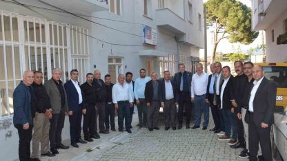 Başkan Künkcü, Karpuzlu ve Çine’de esnaflarla bir araya geldi