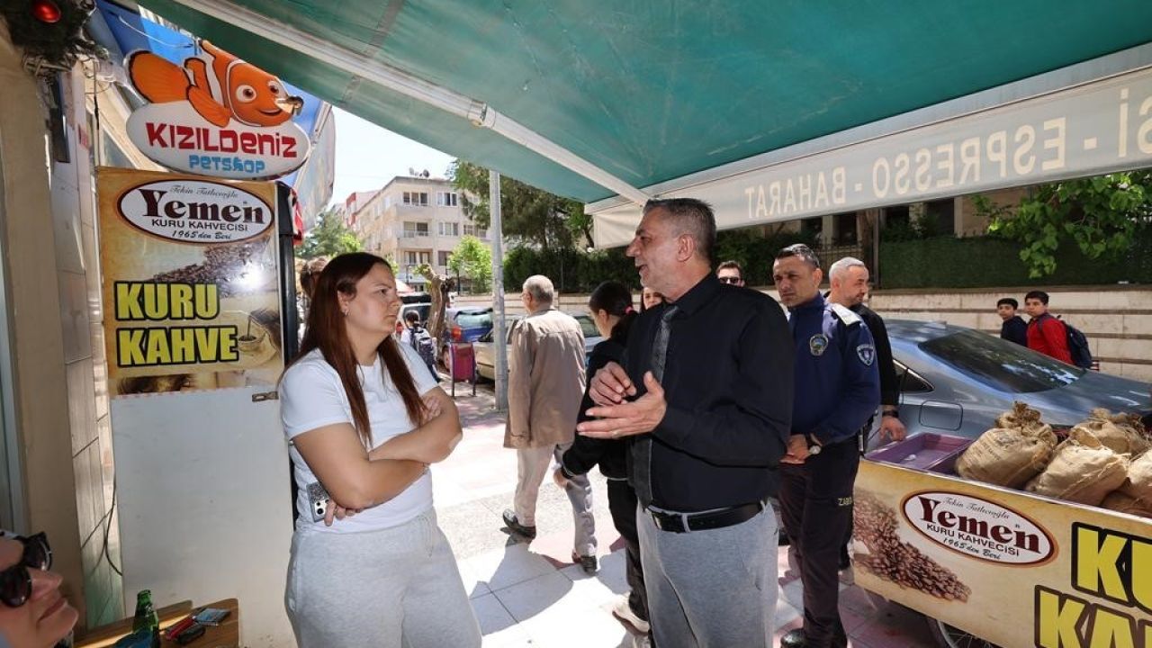 Başkan Şimşek esnafın istek ve önerilerini yerinde dinledi