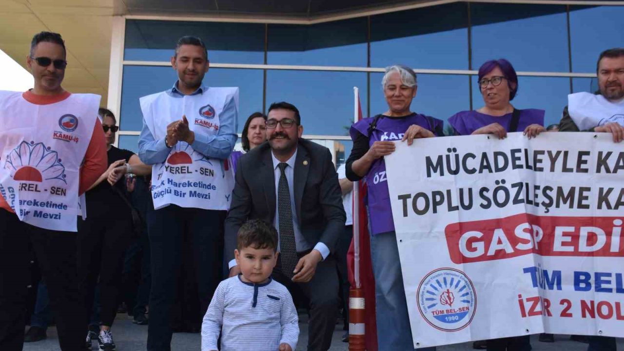 Bayraklı Belediyesi’nde memurların hak arayışı sürüyor