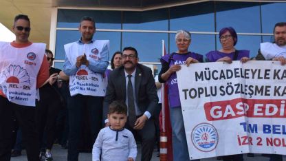 Bayraklı Belediyesi’nde memurların hak arayışı sürüyor