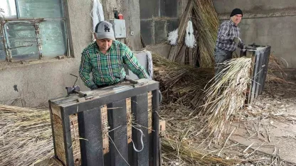 Bir zamanlar her evde bulunan hasır yastıklar zamana yenik düştü