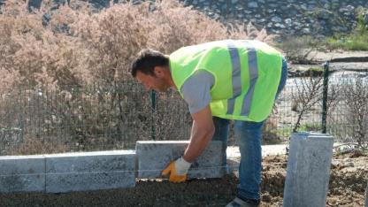 BUHARKENT’TE YOL ÇALIŞMASI BAŞLADI