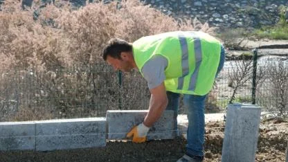 BUHARKENT’TE YOL ÇALIŞMASI BAŞLADI