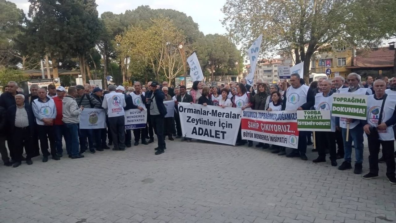 Buldan’da maden arama çalışmalarına protesto