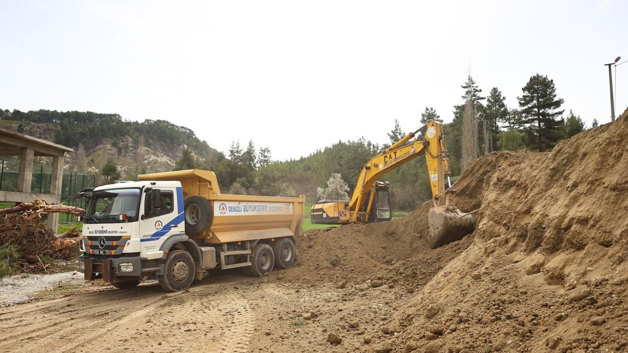 Çameli Elmalı yolu modern üst yapıya kavuşuyor