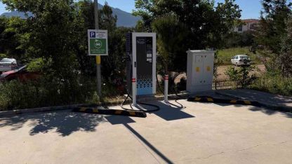 Datça Devlet Hastanesi’nde elektrikli araç şarj dönemi başladı