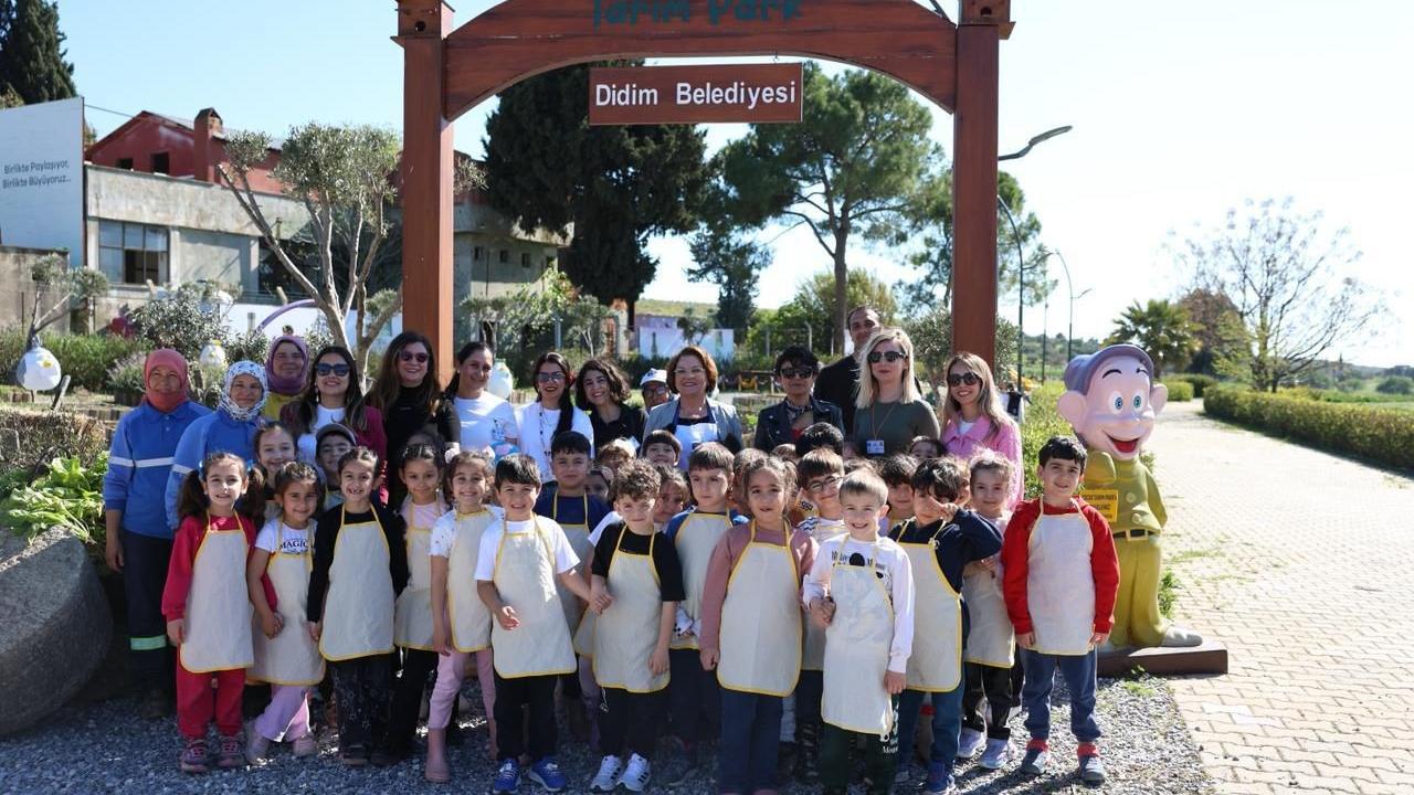 Didim Belediyesi’nden Miniklere Tarım Eğitimi