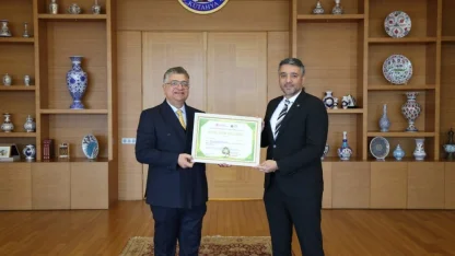 DPÜ Evliya Çelebi Yerleşkesi’ne ’Sıfır atık belgesi yenileme’ başarısı