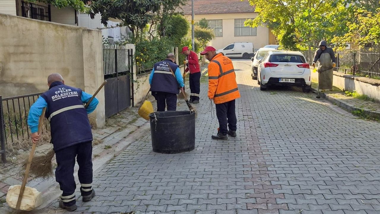Efeler Belediyesi ekipleri kent genelinde çalışmalarını sürdürüyor