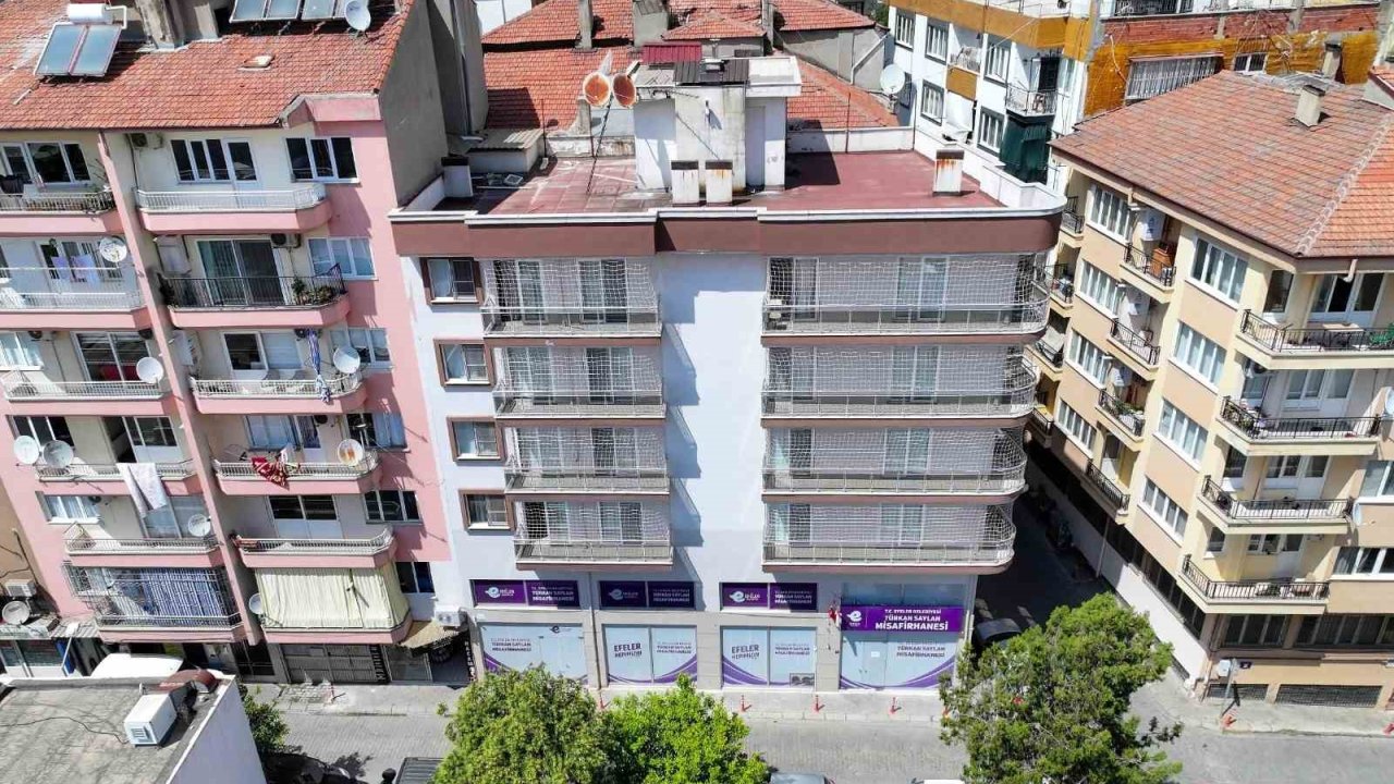 Efeler Belediyesi’nin misafirhanesi yaz dönemine hazır