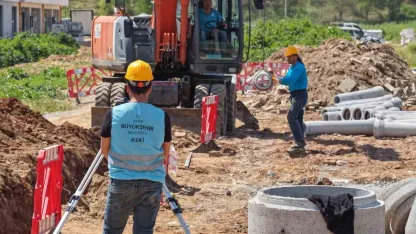 Efeler’de yeni yerleşim alanına 5,2 milyonluk altyapı yatırımı