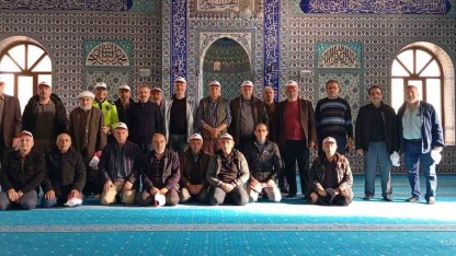 Emet’te cami cemaatine trafik eğitimi