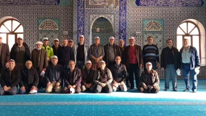 Emet’te cami cemaatine trafik eğitimi