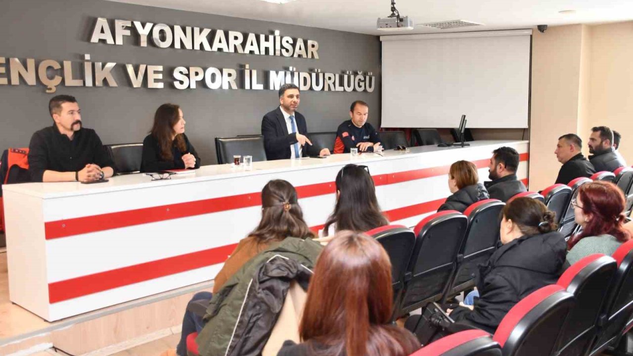 Gençlik ve Spor İl Müdürlüğü Kurtarma Ekibi’nin akreditasyon süreci sürüyor