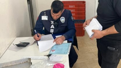 Germencik’te ruhsatlar kontrol edildi