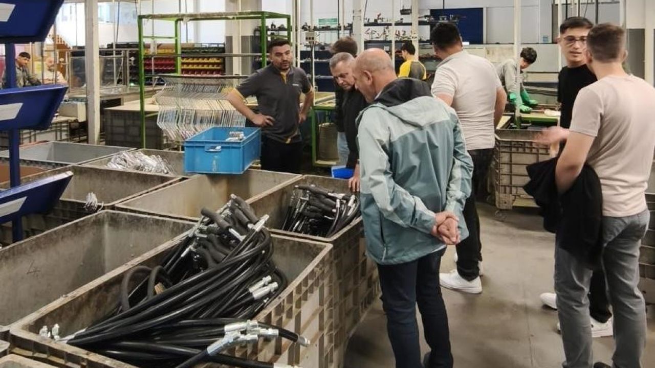 Hisarcık’ta MESEM öğrencilerine teknik gezi