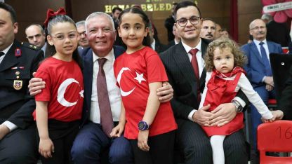 Honaz’da 23 Nisan’da coşku ve hüzün bir arada yaşandı