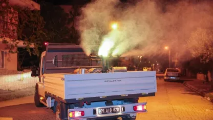 İncirliova’da sivrisinek ve haşereye karşı mesai sürüyor