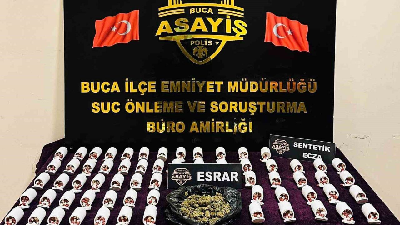 İzmir’de uyuşturucu operasyonu: 1 gözaltı