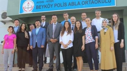 Köşk Beyköy Poliis Abla Ortaokulu’nu gururlandıran mektup