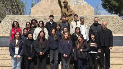 Köşklü öğrenciler şehitleri unutmadı