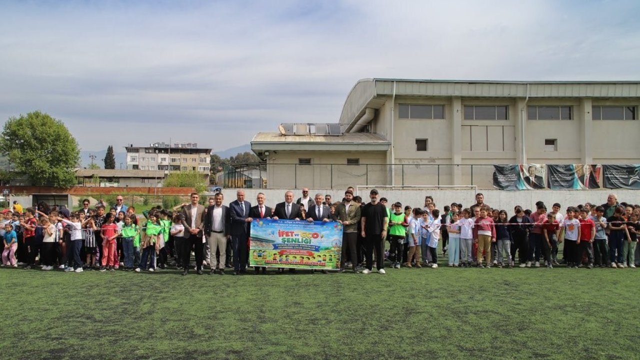 Köşk’te çocuklar şenlikte buluştu