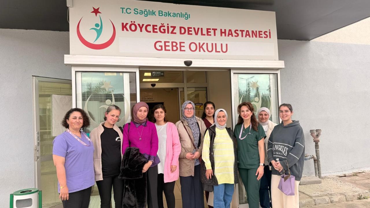 Köyceğiz’de Gebe Okulu eğitimleri tüm hızıyla devam ediyor