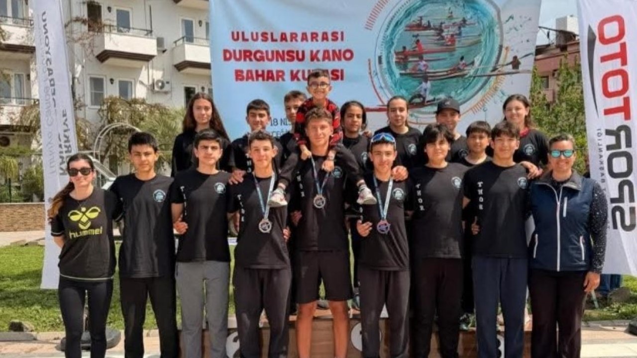 Köyceğizli kanocular 5 madalya kazandı