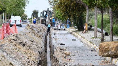 Kuşadası’nda altyapı yatırım çalışmaları sürüyor