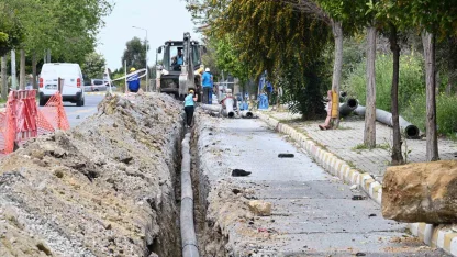 Kuşadası’nda altyapı yatırım çalışmaları sürüyor