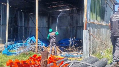 Kütahya’da depo yangını paniğe neden oldu