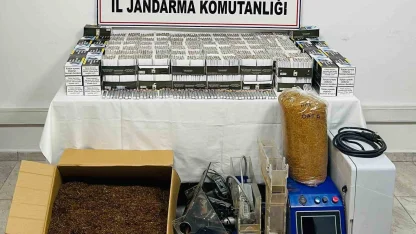 Kütahya’da kaçak tütün operasyonu