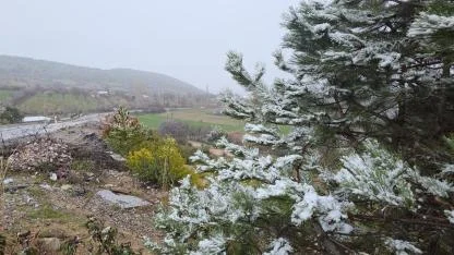 KÜTAHYA’DA NİSAN KARI ETKİLİ OLDU