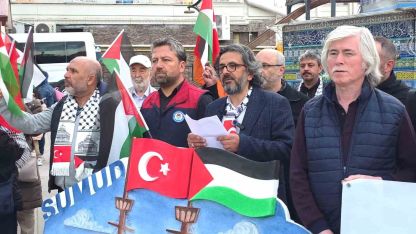 Kütahya’da Sumud Filosu’na yapılan saldırıya tepki