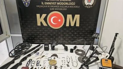 Kütahya'da tarihi eser kaçakçılığı operasyonu