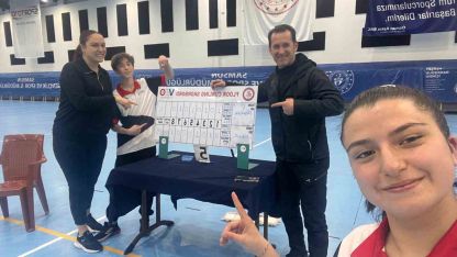 Kütahya’nın gururu pazarlar Spor Lisesi Floor curling’de Türkiye dördüncüsü oldu