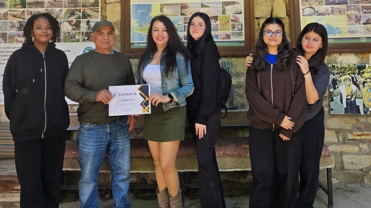 Lise öğrencilerine Kuşadası’nın doğal güzellikleri anlatıldı