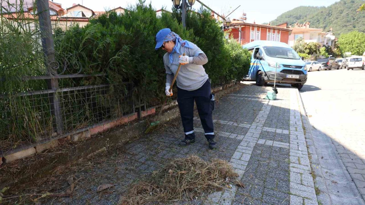Marmaris’te bahar temizliği başladı