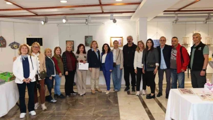 Marmaris’te el emeği eserler görücüye çıktı