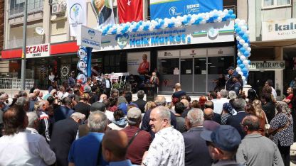 Merkezefendi Halk Market’in 3. şubesi hizmete açıldı