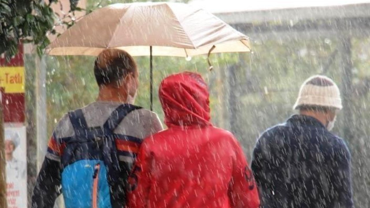 Meteoroloji’den Aydın’da gök gürültülü sağanak yağış uyarısı