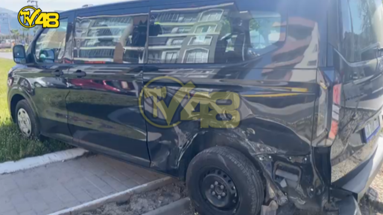 Milas Menteş Kavşağı’nda Kaza