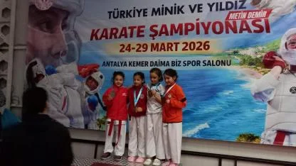 MİLAS SAKARYA ORTAOKULU SPOR KULÜBÜ’NDEN TÜRKİYE ŞAMPİYONASINA DAMGA