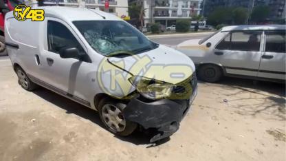 MİLAS’TA 23 NİSAN BULVARI’NDA KAZA: OTOMOBİL MOTOSİKLETE ÇARPTI