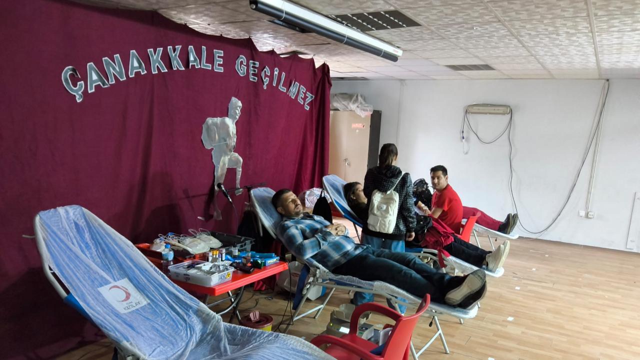 MİLAS’TA KAN BAĞIŞI KAMPANYASI