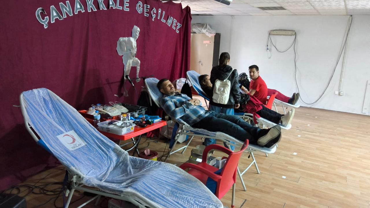 MİLAS’TA KAN BAĞIŞI KAMPANYASI